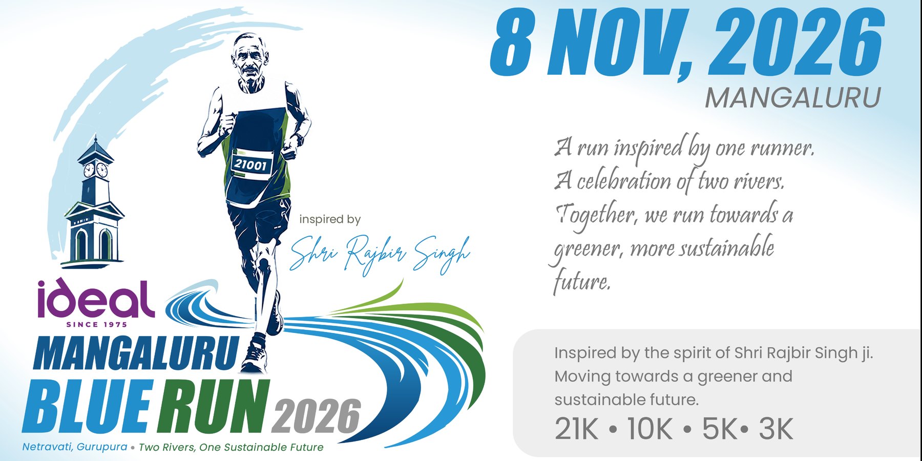 Mangaluru Blue Run 2026 banner